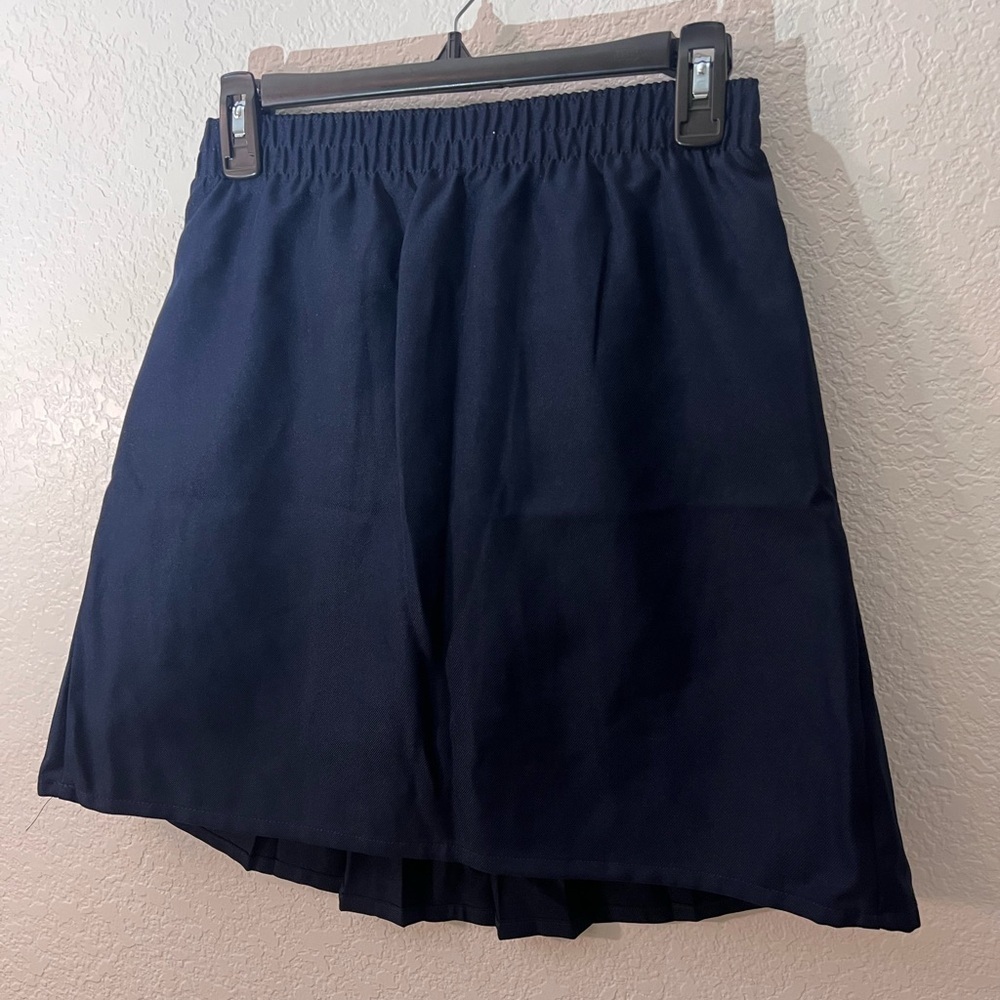 Nautica School Uniform Navy Pleated Skort Size 16 Regular - Picture 4 of 5